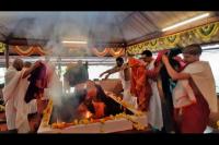 Sharadiya Navaratri 2020 Day 4 (20.10.2020) - Karla - Lalita Panchami Chandika Homa on behalf of 7 Yajamana-s